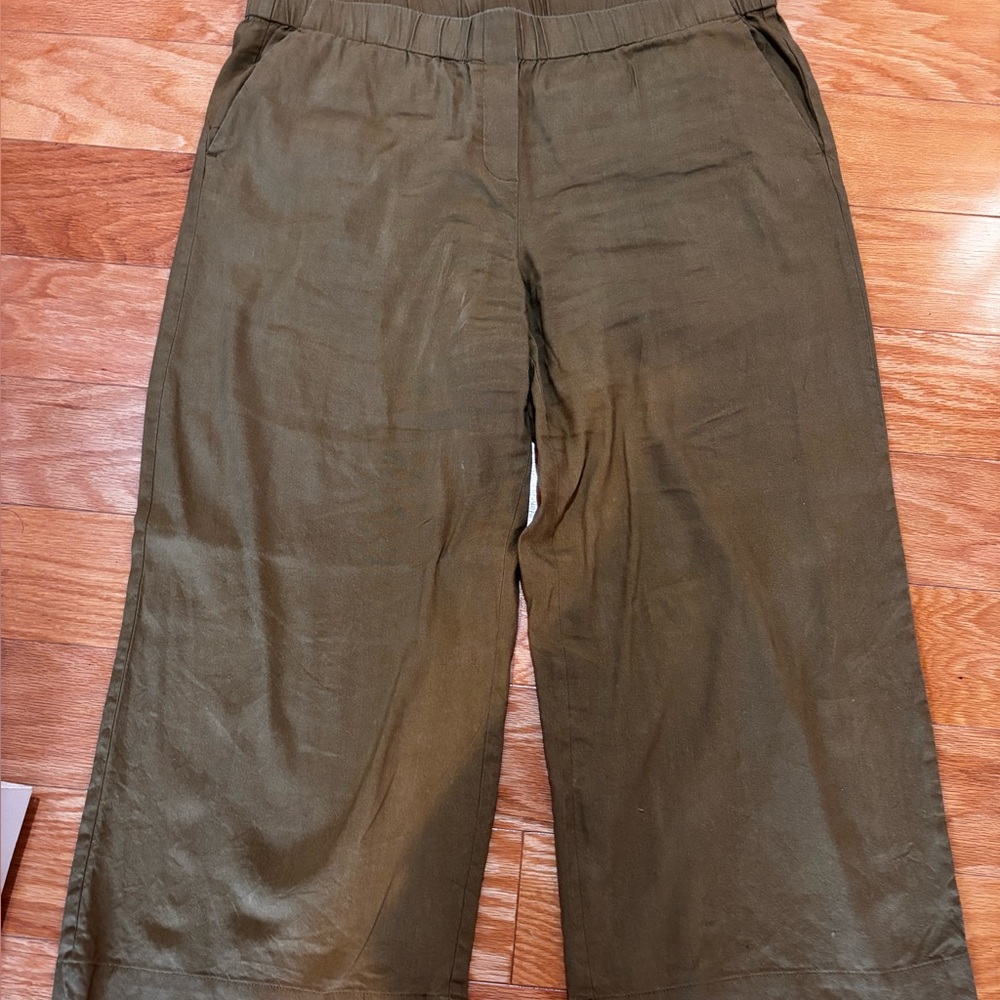 J. Jill Khaki Trousers